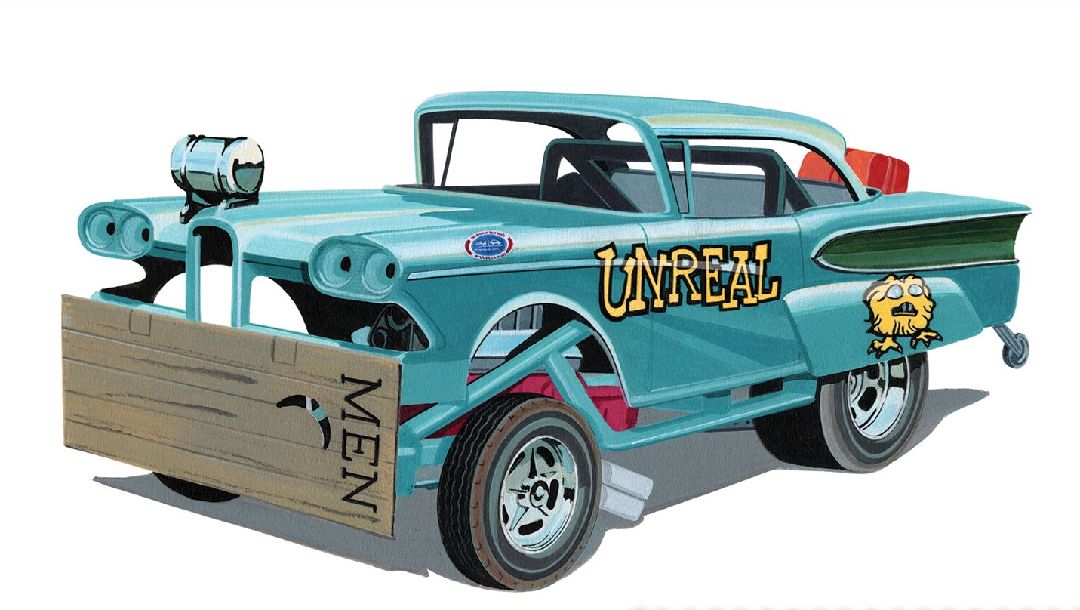 AMT 1/25 1958 Edsel AWB Funny Car "Unreal" (Level 2)
