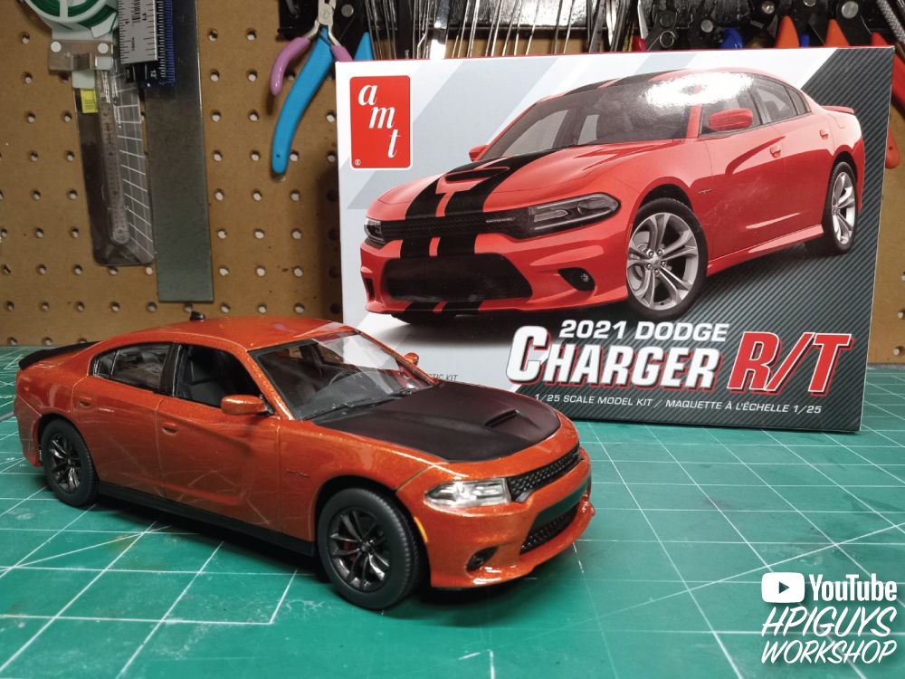 AMT 1/25 Scale 2021 Dodge Charger RT - All New Tooling