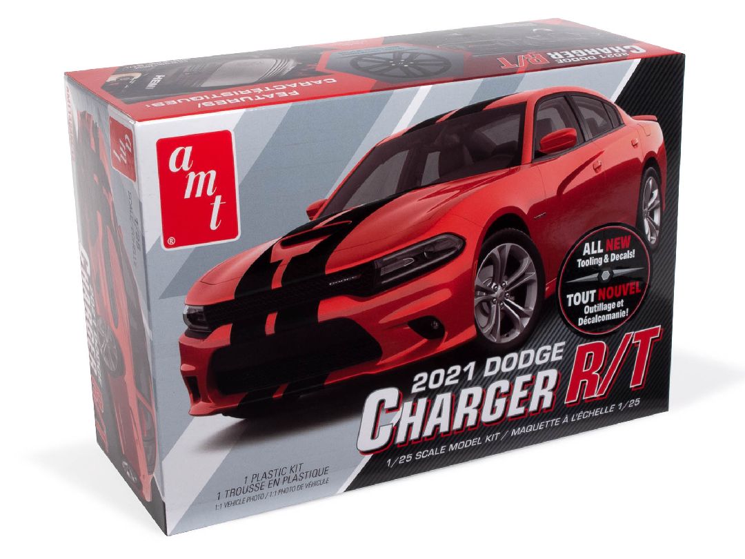 AMT 1/25 Scale 2021 Dodge Charger RT - All New Tooling