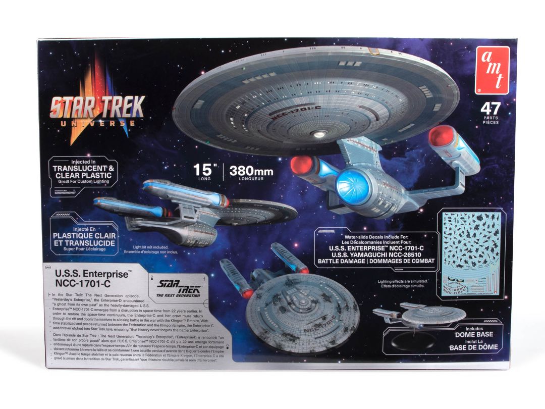 AMT1/1400 Scale Star Trek U.S.S. Enterprise NCC-1701-C