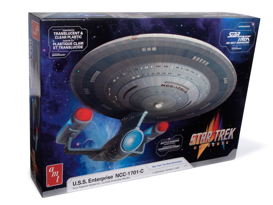 AMT1/1400 Scale Star Trek U.S.S. Enterprise NCC-1701-C