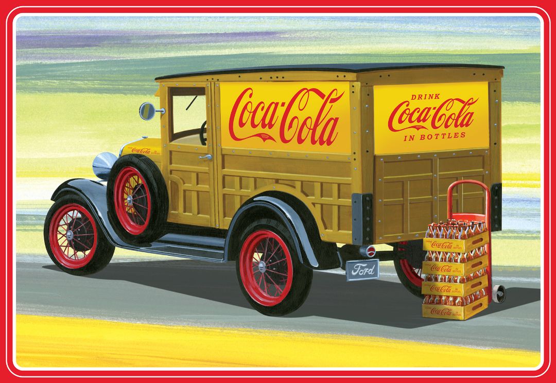 AMT 1929 Ford Woody Pickup Coke 1/25 (Level 3) - Click Image to Close