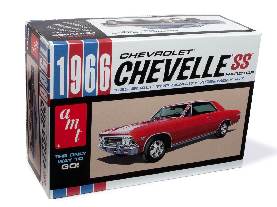 AMT 1966 Chevy Chevelle SS 1/25 (Level 2) - Click Image to Close