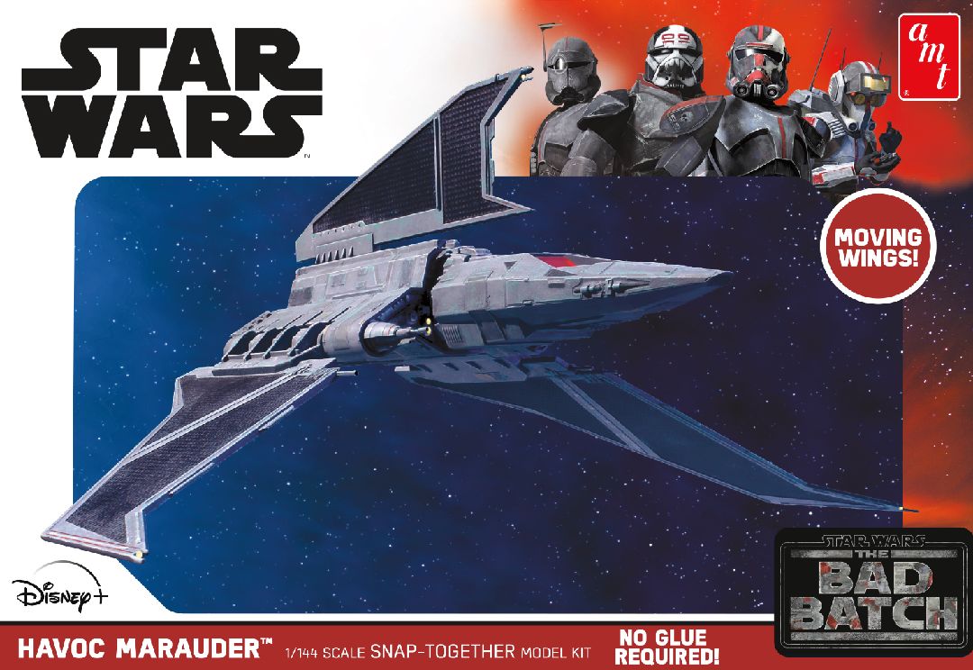 AMT Star Wars: The Bad Batch Havoc Marauder 1/144 Model Kit