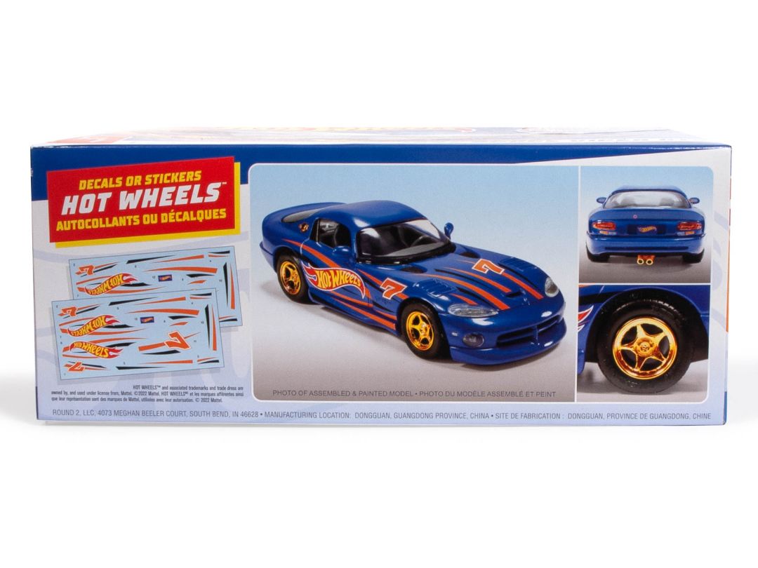 AMT Hot Wheels 1997 Dodge Viper GTS Snap 1/25 (Level 1)