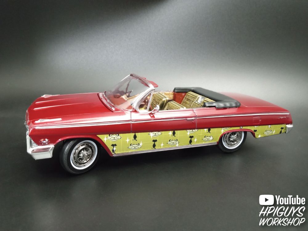 AMT 1/25 1962 Chevy Impala Convertible Model Kit (Level 2) - Click Image to Close