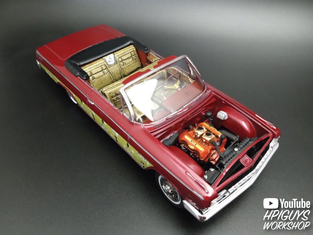 AMT 1/25 1962 Chevy Impala Convertible Model Kit (Level 2) - Click Image to Close