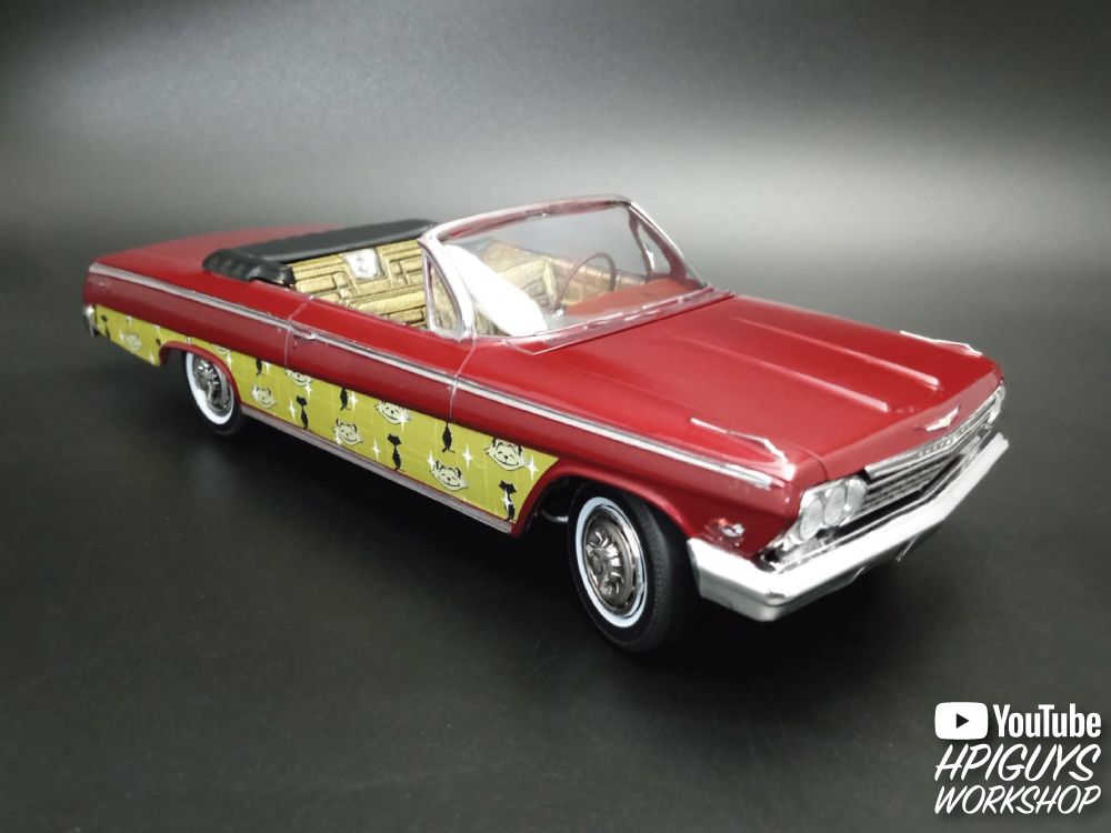 AMT 1/25 1962 Chevy Impala Convertible Model Kit (Level 2) - Click Image to Close