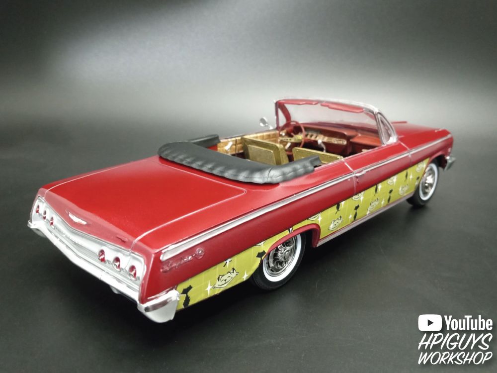 AMT 1/25 1962 Chevy Impala Convertible Model Kit (Level 2) - Click Image to Close