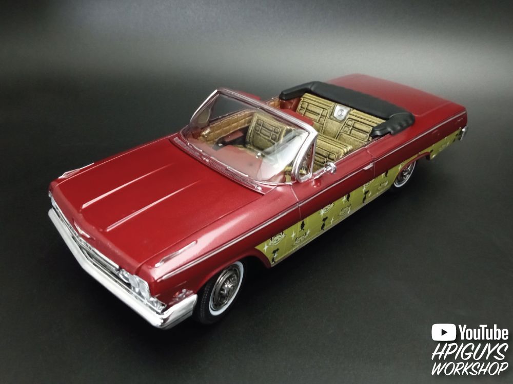 AMT 1/25 1962 Chevy Impala Convertible Model Kit (Level 2) - Click Image to Close