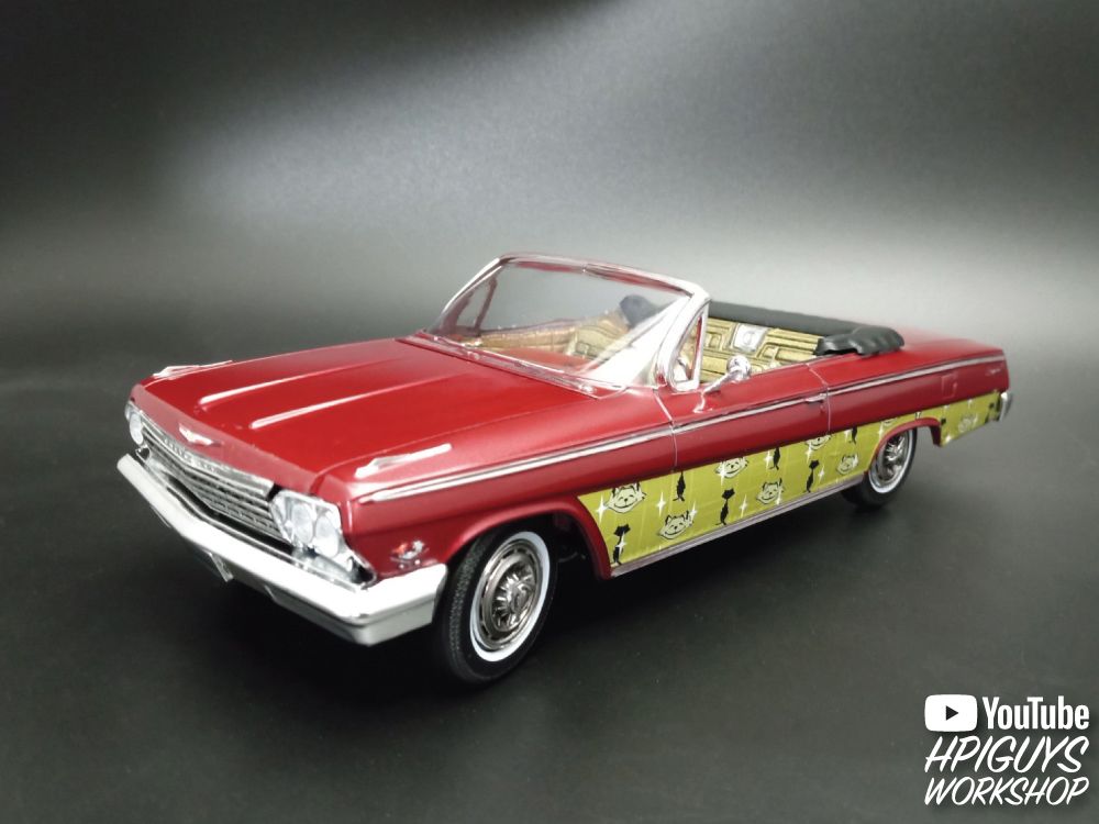 AMT 1/25 1962 Chevy Impala Convertible Model Kit (Level 2)