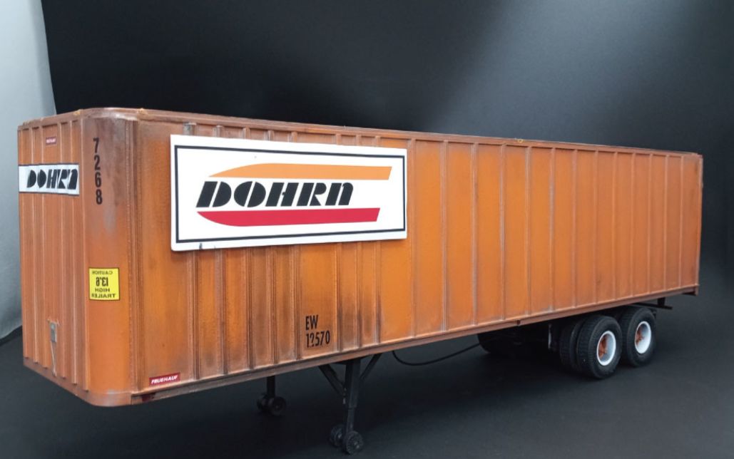 AMT 1/25 40' Fruehauf Exterior Post Trailer Dohrn