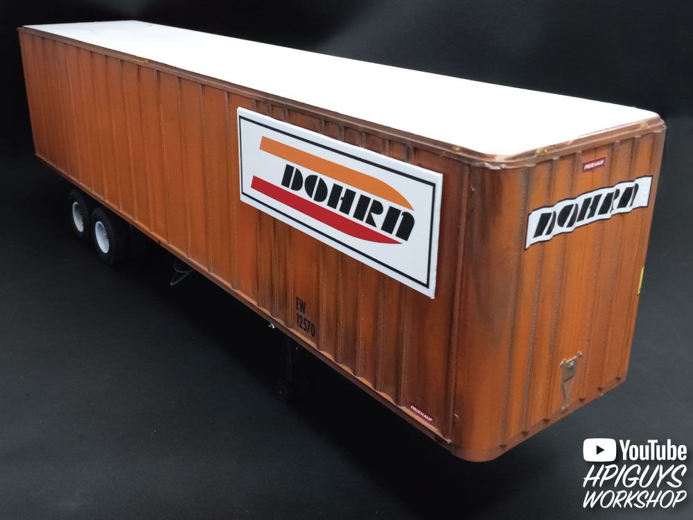 AMT 1/25 40' Fruehauf Exterior Post Trailer Dohrn - Click Image to Close