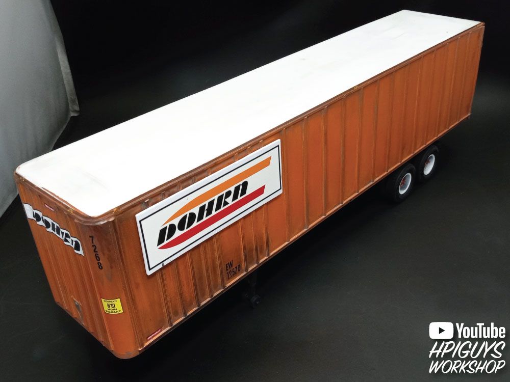 AMT 1/25 40' Fruehauf Exterior Post Trailer Dohrn