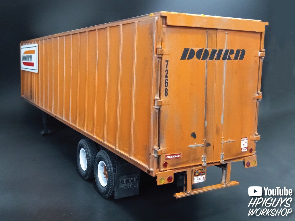 AMT 1/25 40' Fruehauf Exterior Post Trailer Dohrn