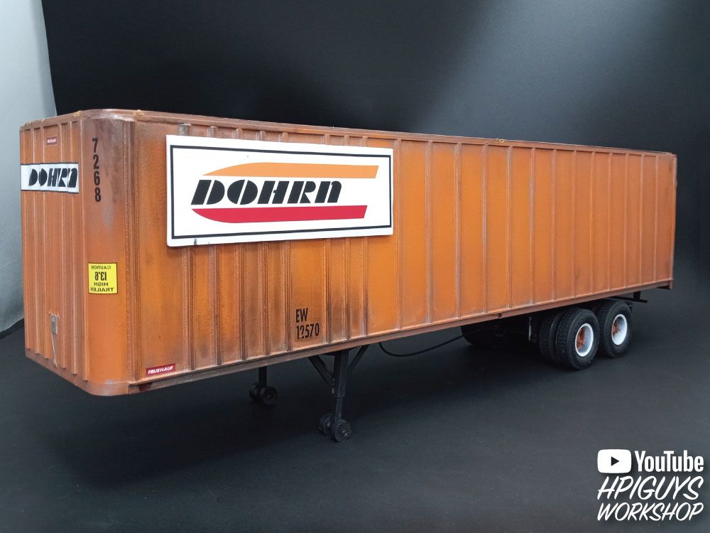 AMT 1/25 40' Fruehauf Exterior Post Trailer Dohrn - Click Image to Close