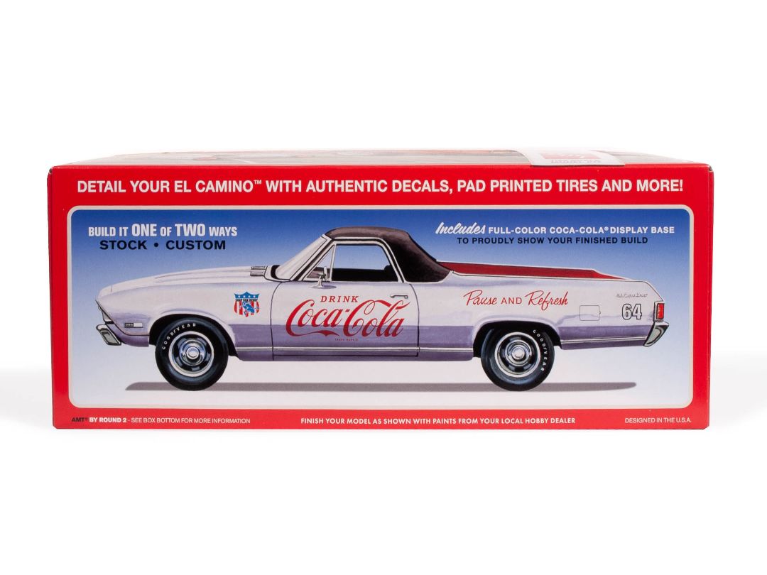 AMT 1968 Chevy El Camino SS (Coca-Cola) 1/25 (Level 3) - Click Image to Close