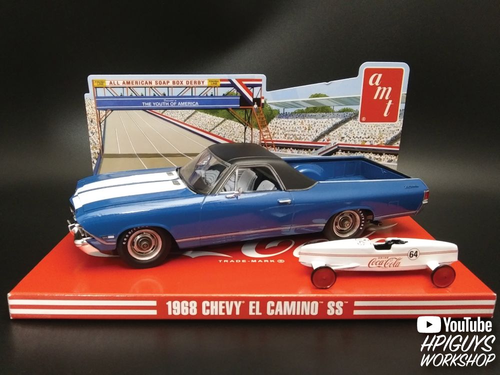 AMT 1968 Chevy El Camino SS (Coca-Cola) 1/25 (Level 3) - Click Image to Close