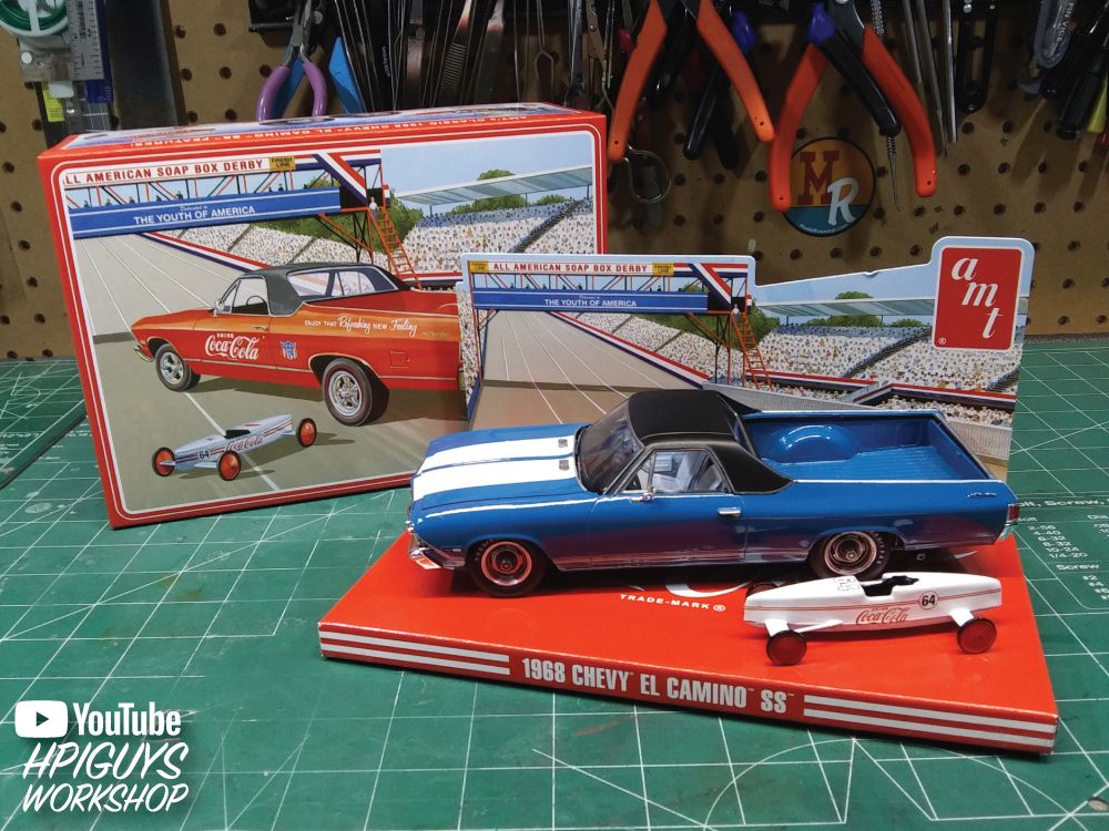 AMT 1968 Chevy El Camino SS (Coca-Cola) 1/25 (Level 3) - Click Image to Close