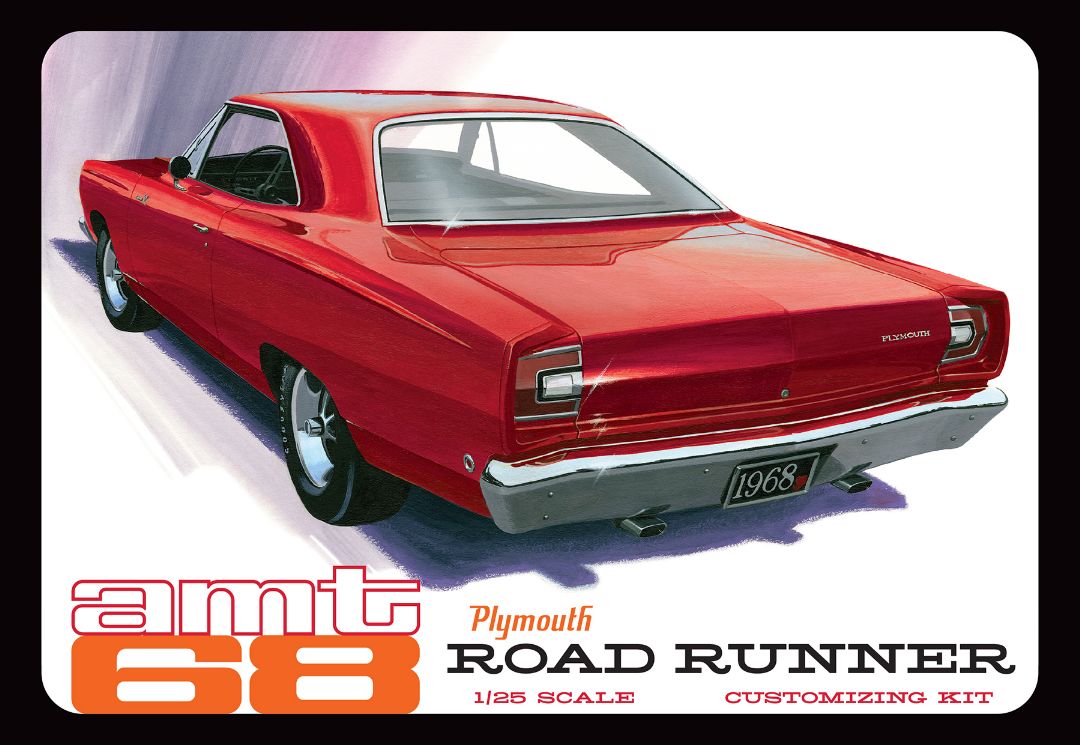 AMT 1968 Plymouth Road Runner Customizing Kit - Click Image to Close