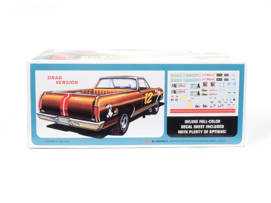 AMT 1/25 1965 Chevy El Camino w/Camper - Click Image to Close