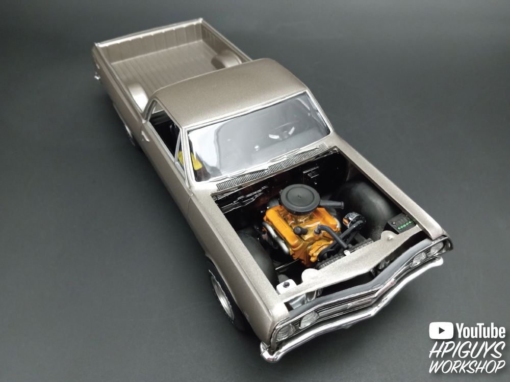 AMT 1/25 1965 Chevy El Camino w/Camper - Click Image to Close