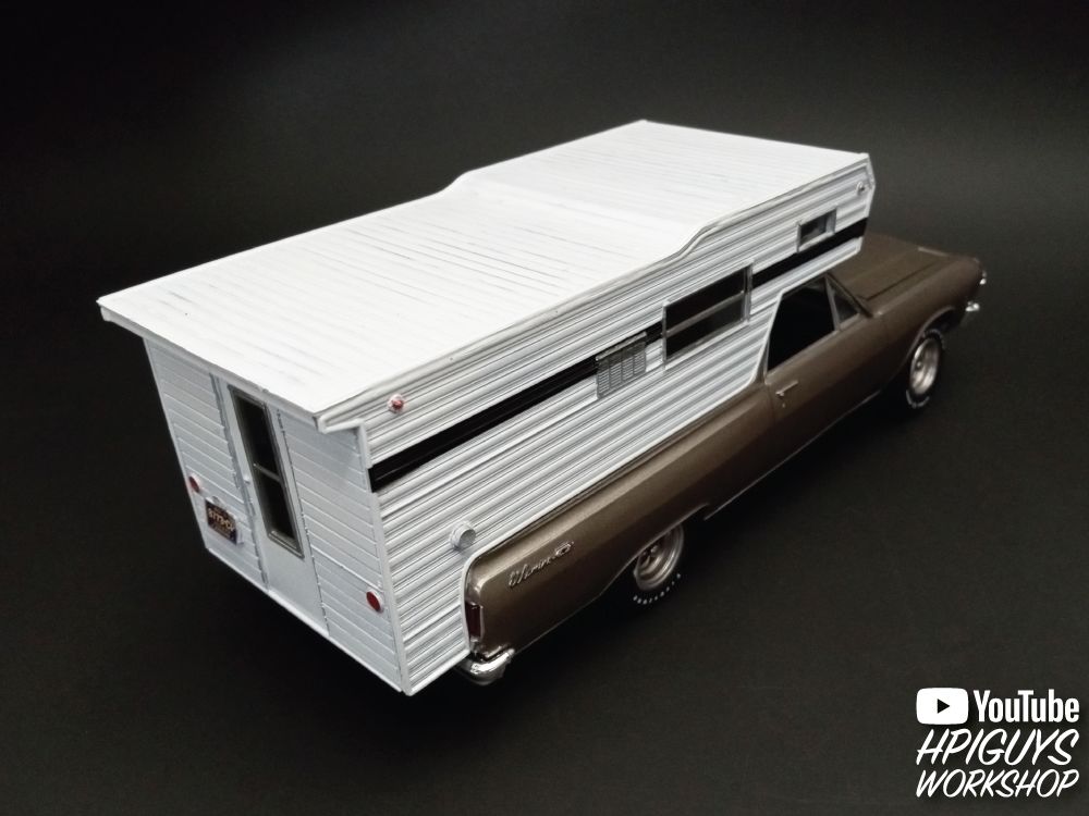 AMT 1/25 1965 Chevy El Camino w/Camper