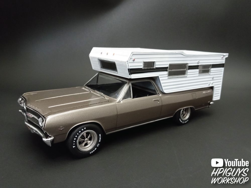 AMT 1/25 1965 Chevy El Camino w/Camper