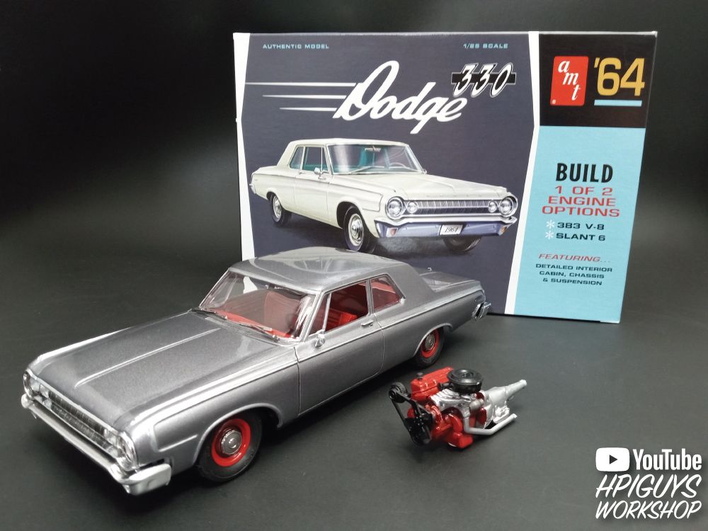 AMT 1/25 1964 Dodge 330 - Click Image to Close