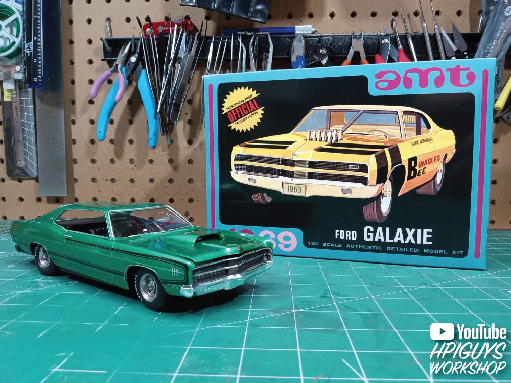 AMT 1/25 1969 Ford Galaxie Hardtop