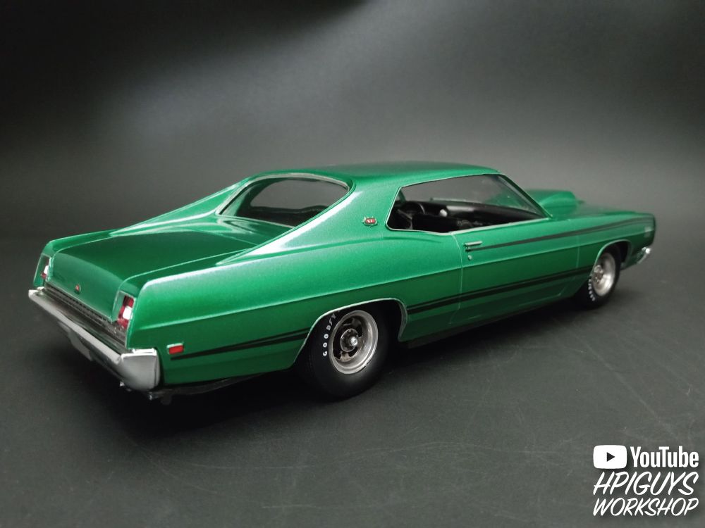 AMT 1/25 1969 Ford Galaxie Hardtop