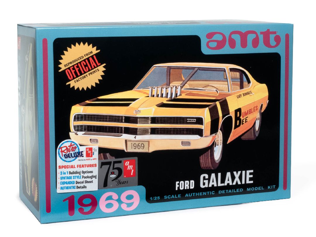 AMT 1/25 1969 Ford Galaxie Hardtop