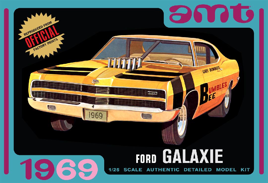 AMT 1/25 1969 Ford Galaxie Hardtop