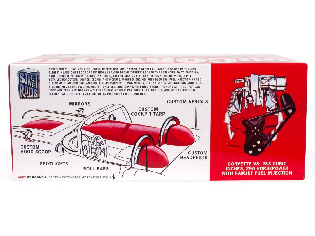 AMT 1/25 1960 Chevrolet Corvette Model Kit (Level 2)