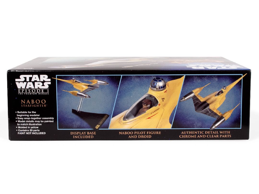 AMT 1/48 Star Wars: The Phantom Menace Naboo Starfighter - Click Image to Close