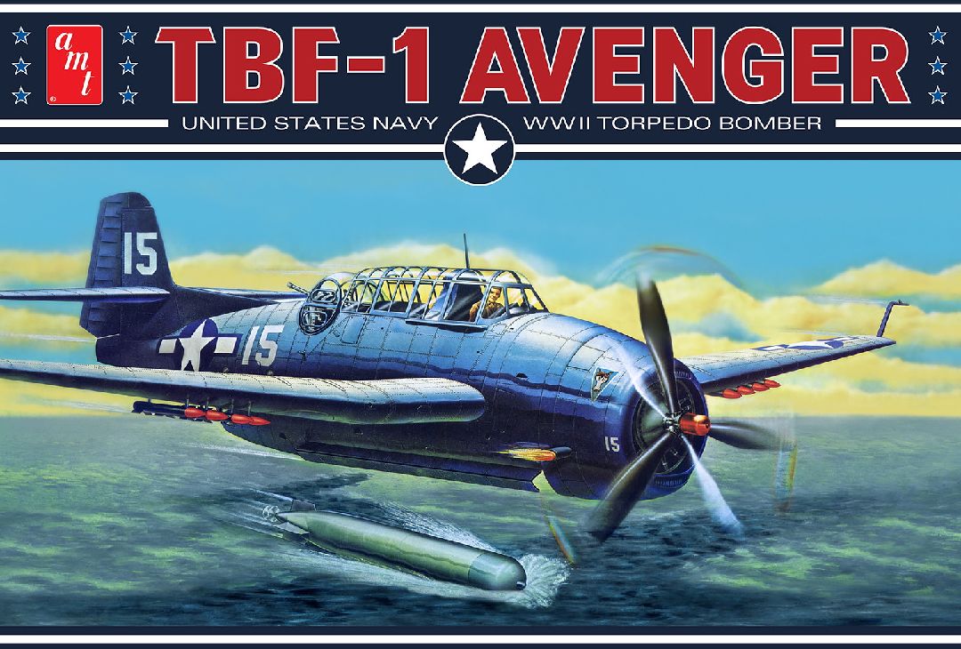 AMT 1/48 TBF Avenger (Level 2)