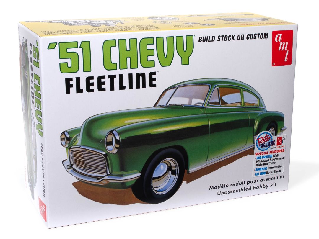 AMT 1/25 1951 Chevrolet Fleetline Model Kit (Level 2) - Click Image to Close