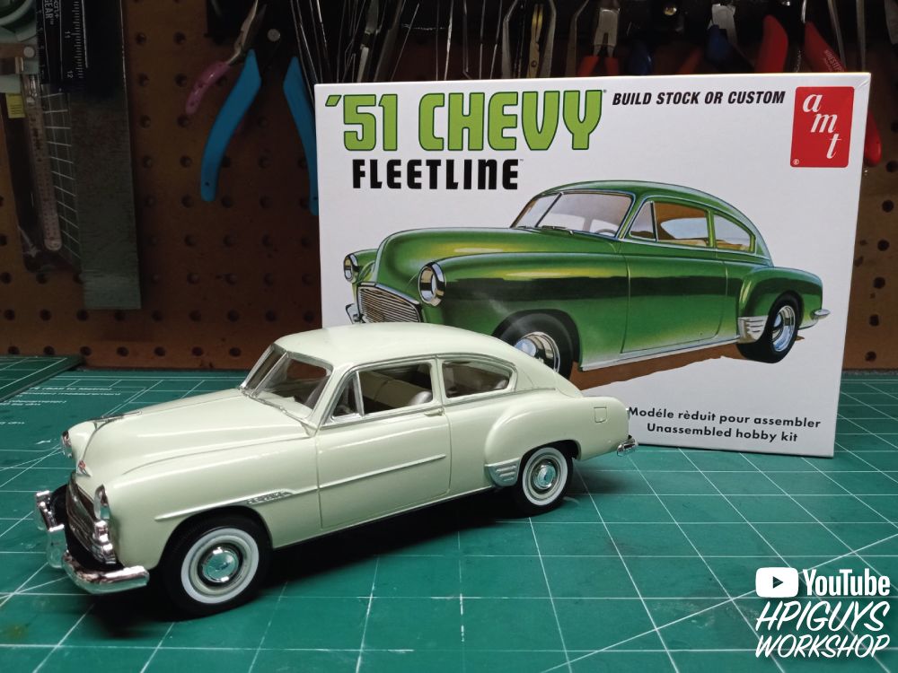 AMT 1/25 1951 Chevrolet Fleetline Model Kit (Level 2) - Click Image to Close