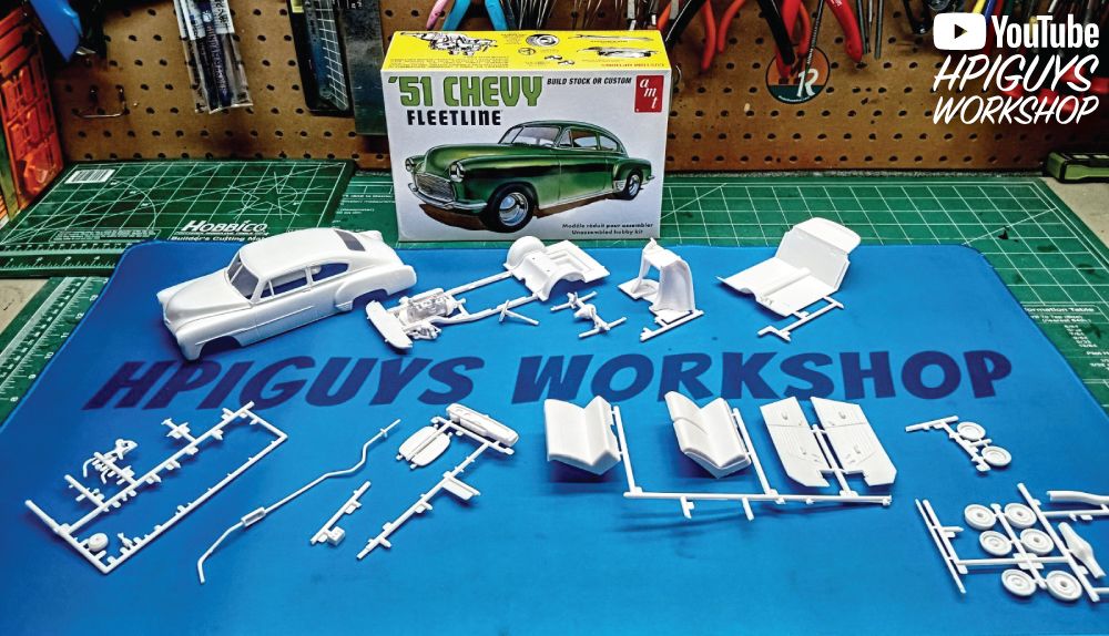 AMT 1/25 1951 Chevrolet Fleetline Model Kit (Level 2) - Click Image to Close