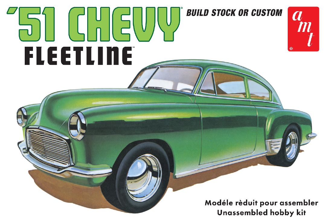 AMT 1/25 1951 Chevrolet Fleetline Model Kit (Level 2)