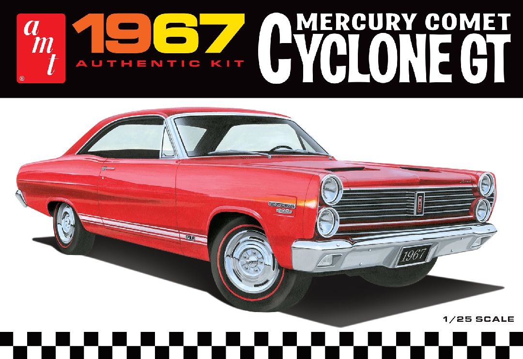 AMT 1/25 1967 Mercury Cyclone GT (Level 2) - Click Image to Close