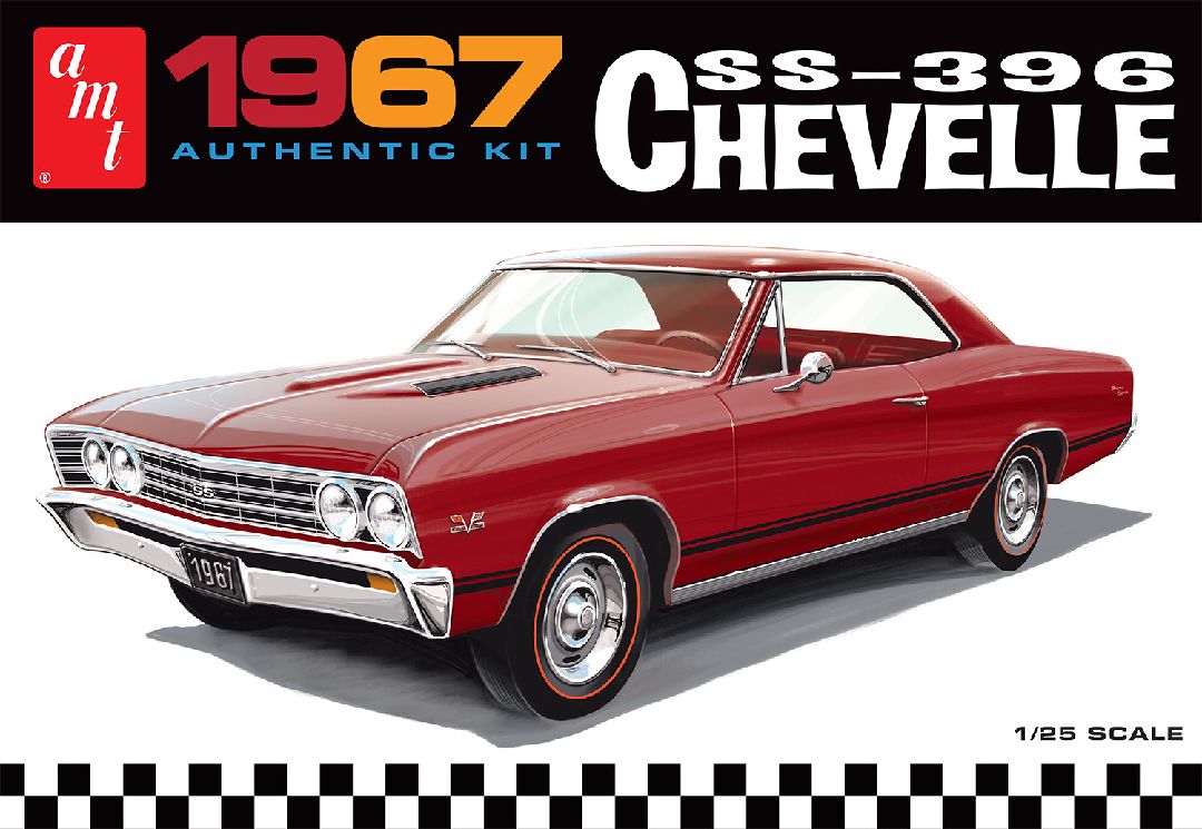 AMT 1/25 1967 Chevrolet Chevelle SS396