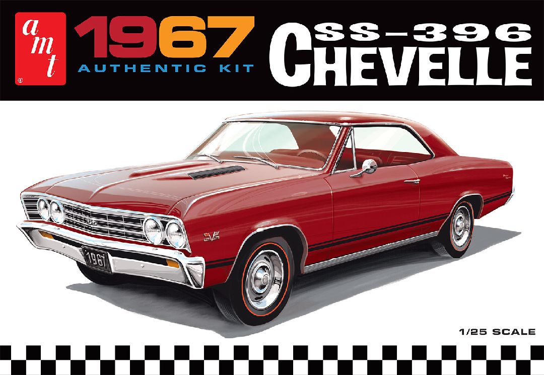 AMT 1/25 1967 Chevrolet Chevelle SS396 - Click Image to Close