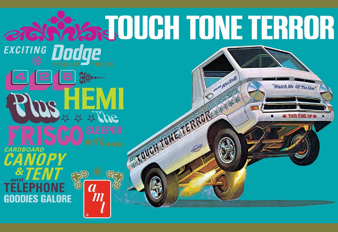 AMT 1/25 1966 Dodge A100 Pickup "Touch Tone Terror" - Click Image to Close