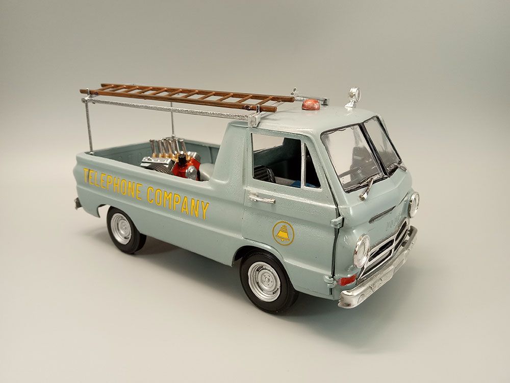 AMT 1/25 1966 Dodge A100 Pickup "Touch Tone Terror" - Click Image to Close