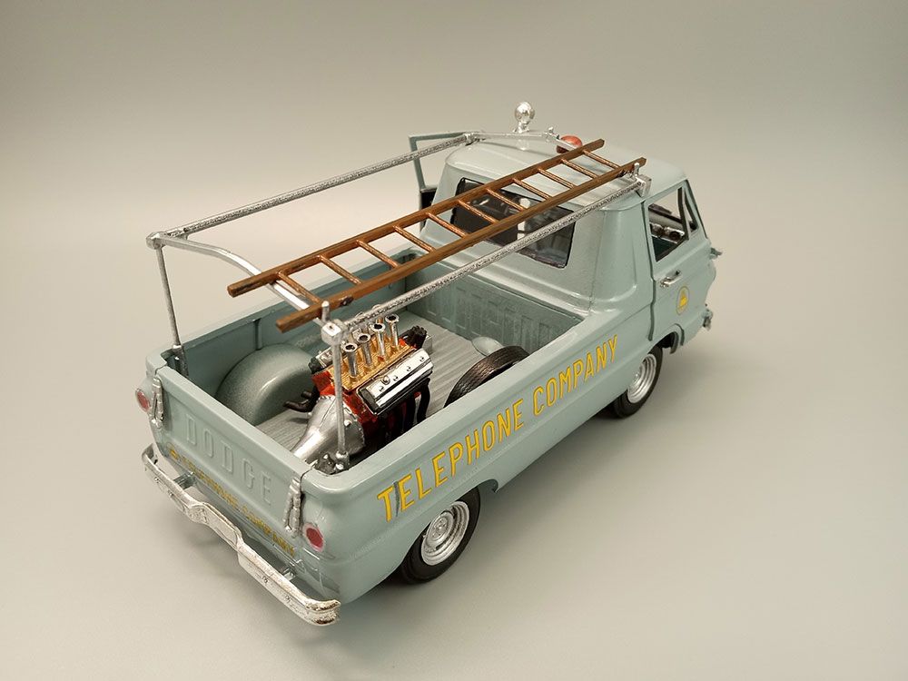 AMT 1/25 1966 Dodge A100 Pickup "Touch Tone Terror" - Click Image to Close