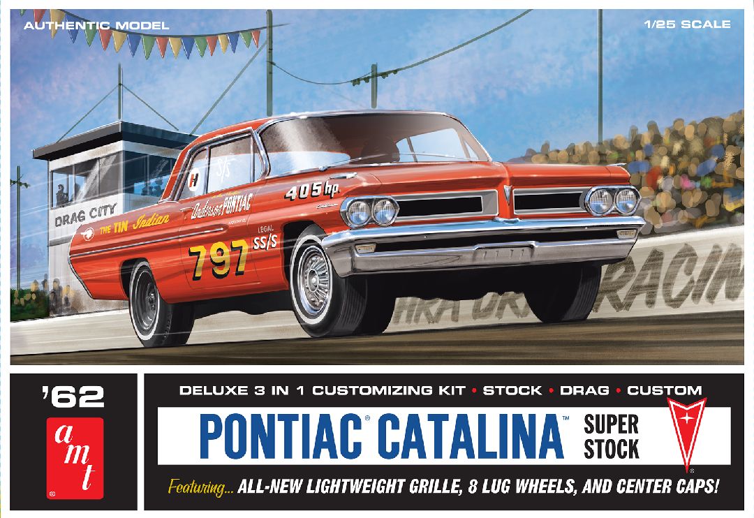 AMT 1/25 1962 Pontiac Catalina Super Stock