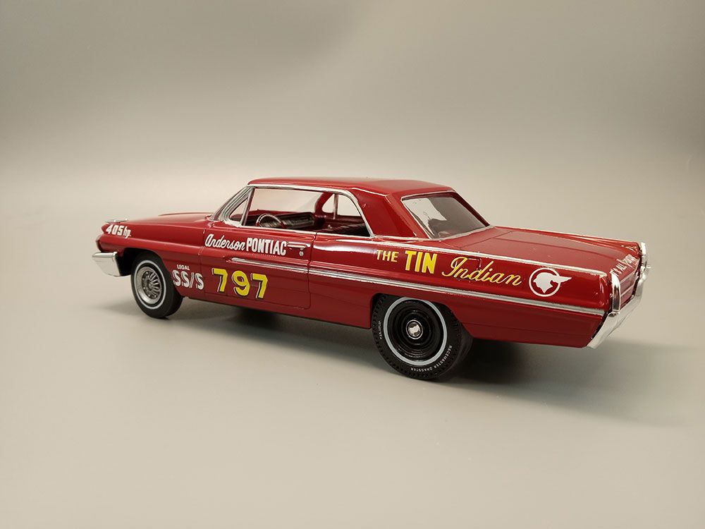 AMT 1/25 1962 Pontiac Catalina Super Stock - Click Image to Close