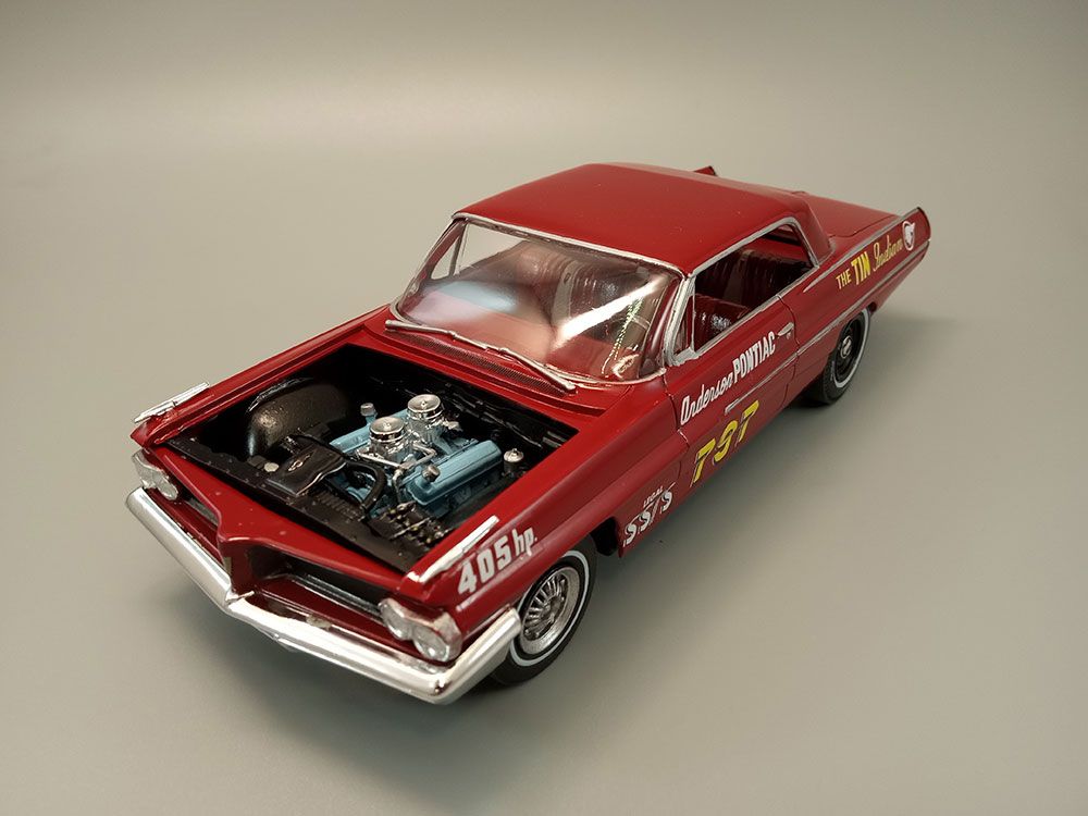 AMT 1/25 1962 Pontiac Catalina Super Stock - Click Image to Close