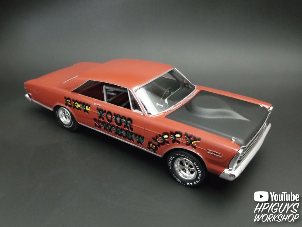 AMT 1/25 1966 Ford Galaxie "Sweet Bippy" (Level 2) - Click Image to Close